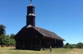 Igreja de Colo, na ilha de Chiloé, no sul do Chile